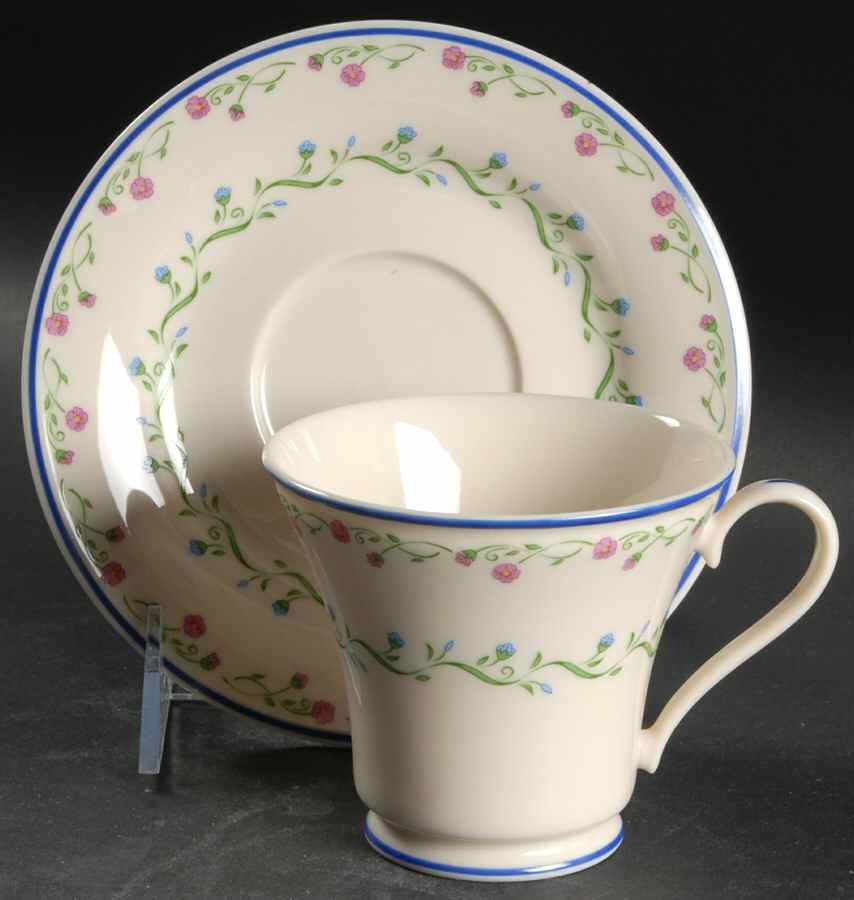 Southern Charm Footed Cup & Saucer Set by Gorham-1