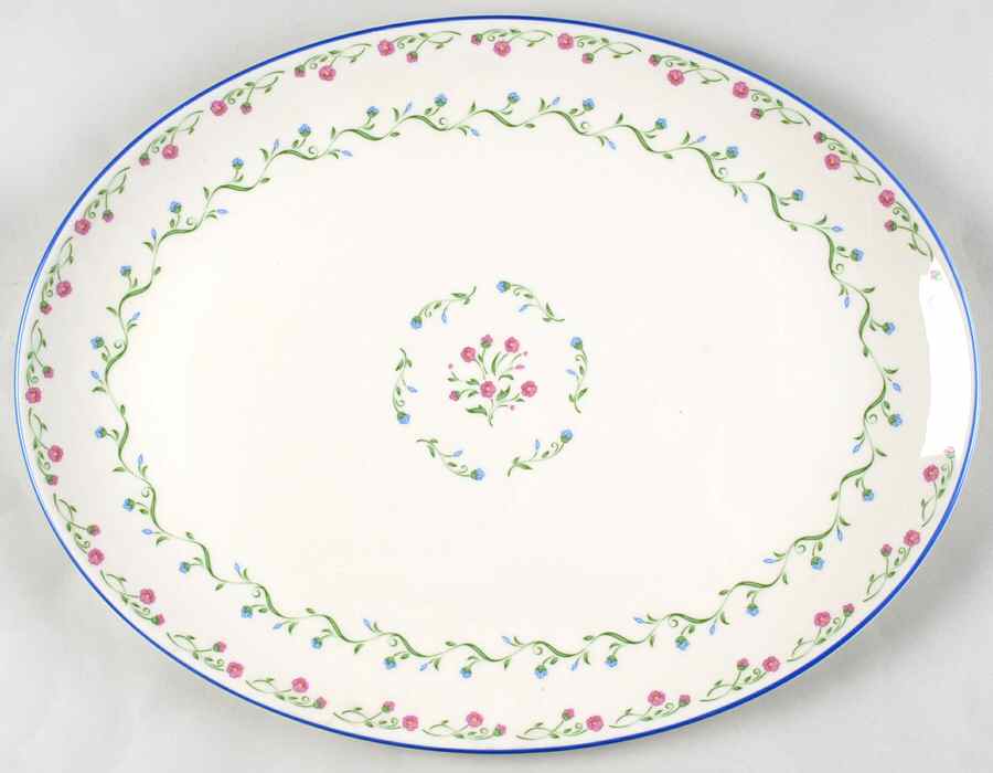 Southern Charm 13" Oval Serving Platter by Gorham-1