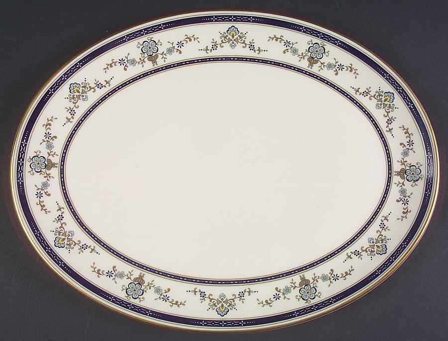 Spring Laurel 13" Oval Serving Platter by Gorham-1
