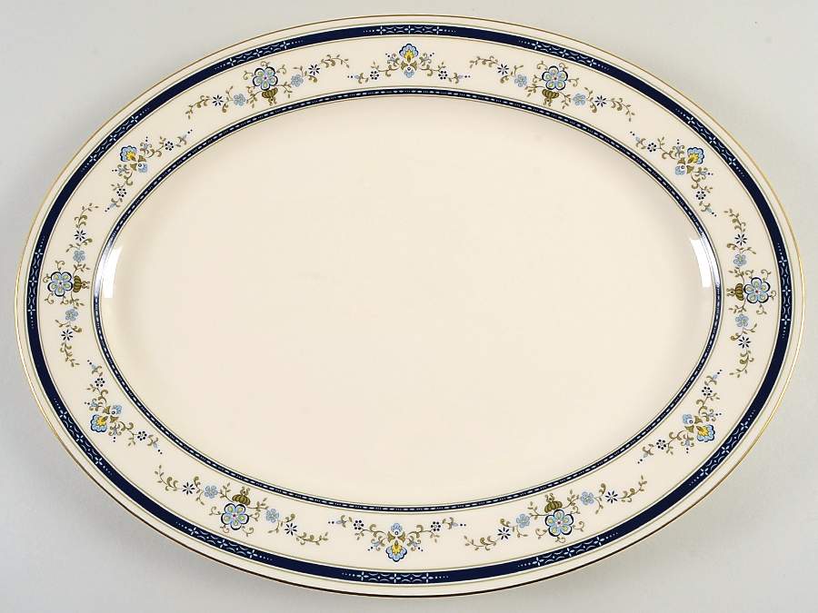 Spring Laurel 16" Oval Serving Platter by Gorham-1