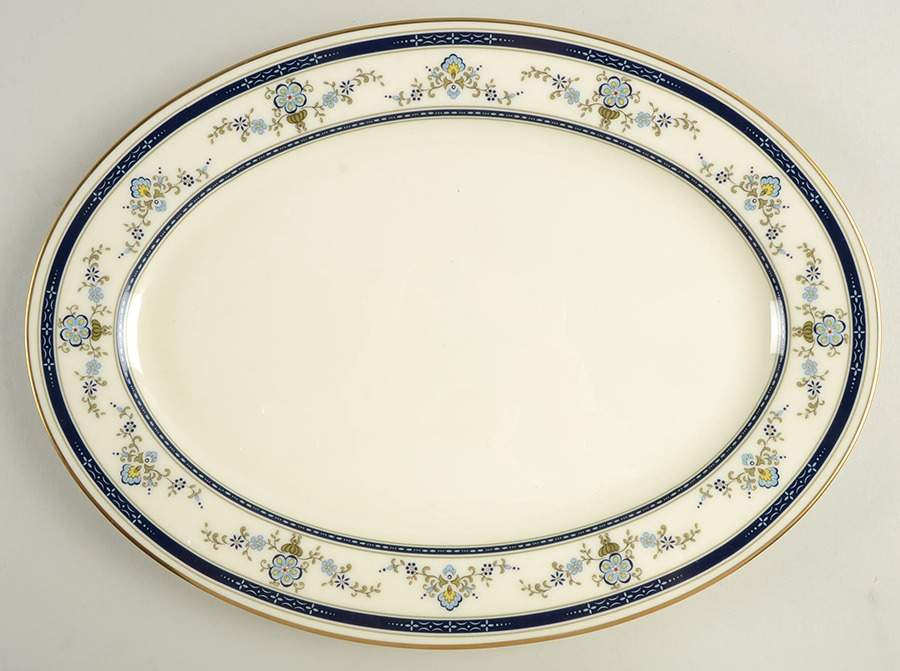 Spring Laurel 14" Oval Serving Platter by Gorham-1