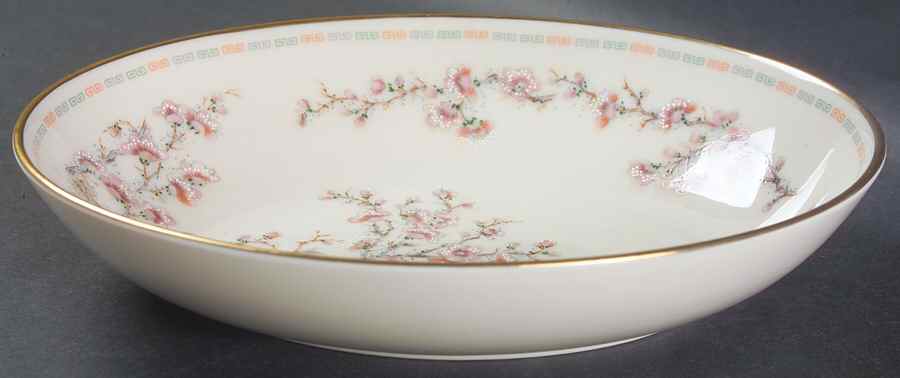 Spring Meadow 9" Oval Vegetable Bowl by Gorham-1