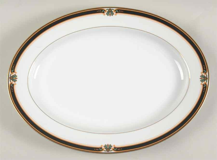 Strasbourg 14" Oval Serving Platter by Gorham-1