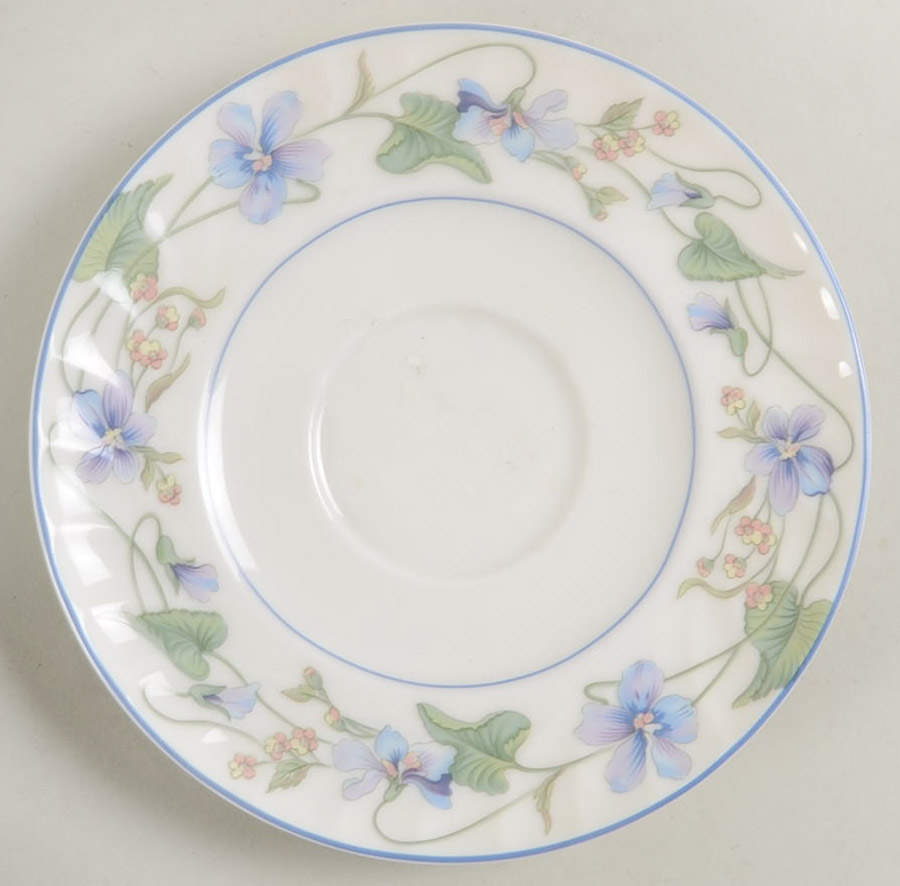 Sweet Violet Saucer by Gorham-1
