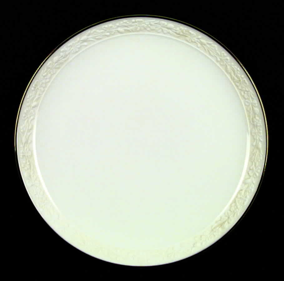 Thea (Gold Trim) Dinner Plate by Gorham-1