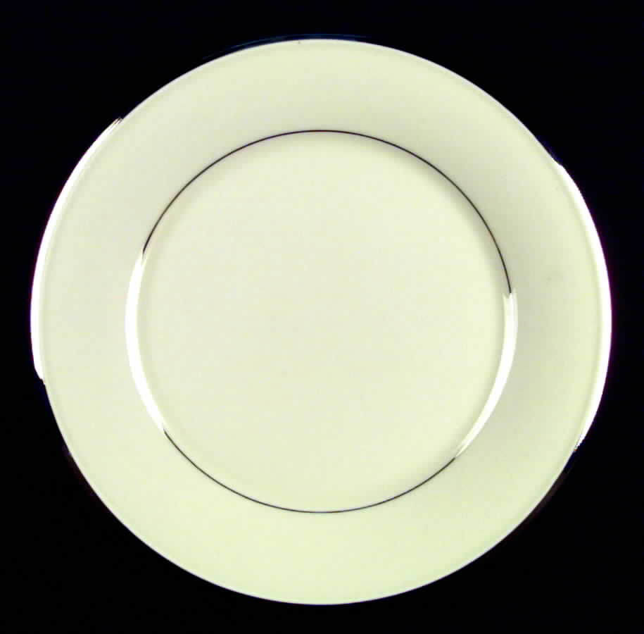 Theme (Narrow Platinum Rim) Dinner Plate by Gorham-1