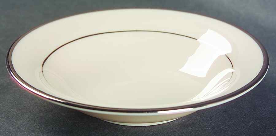 Theme (Narrow Platinum Rim) Fruit/Dessert (Sauce) Bowl by Gorham-1