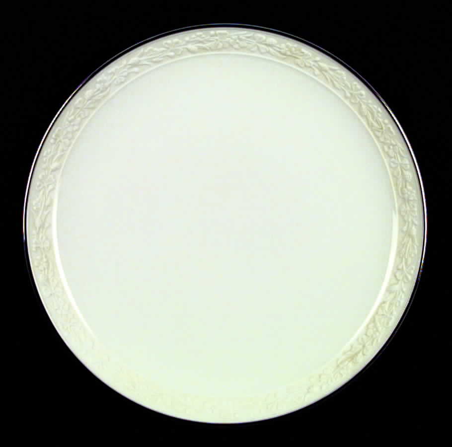 Thea (Platinum Trim) Dinner Plate by Gorham-1