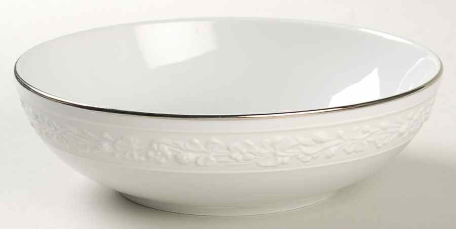 Thea (Platinum Trim) Coupe Cereal Bowl by Gorham-1