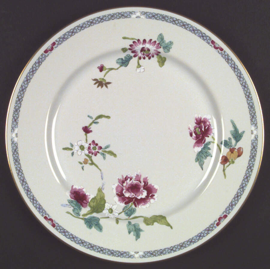 Town Garden Dinner Plate by Gorham-1