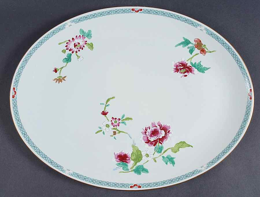 Town Garden 13" Oval Serving Platter by Gorham-1