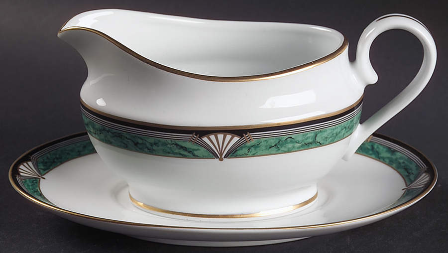 Townsend Gold Gravy Boat & Underplate by Gorham-1