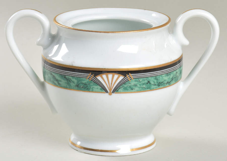 Townsend Gold Sugar Bowl No Lid by Gorham-1