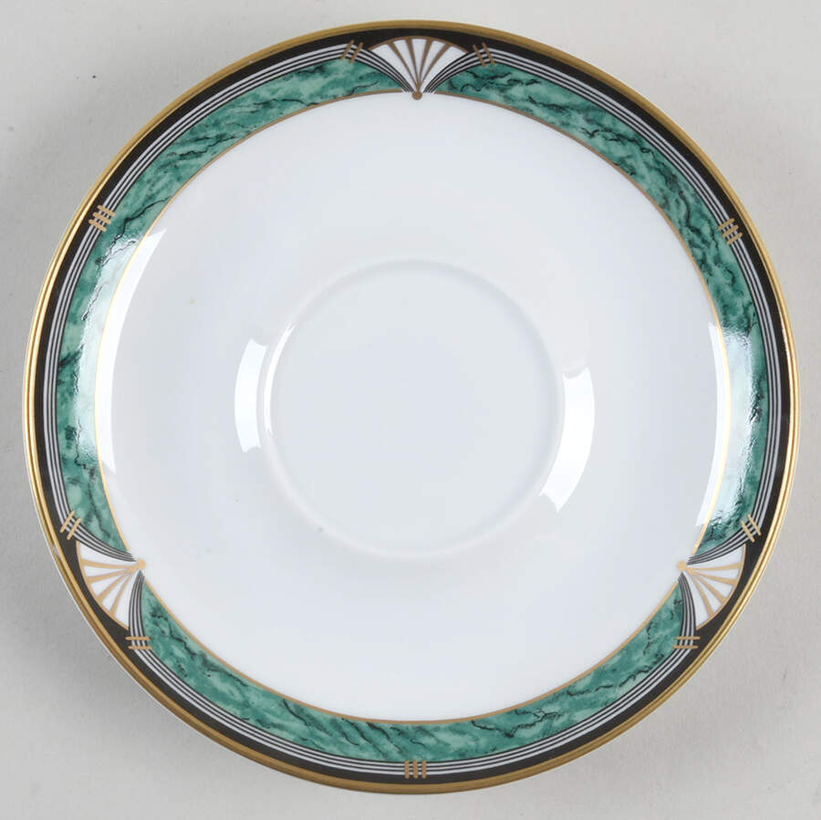 Townsend Gold Saucer by Gorham-1