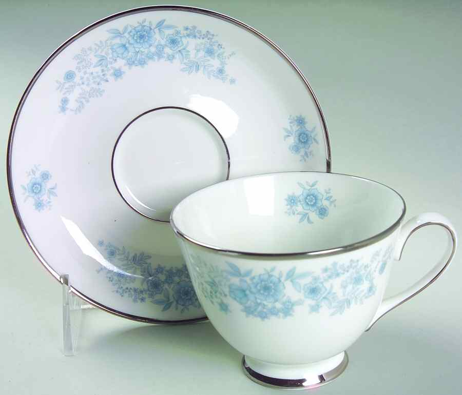 Trevianne Footed Cup & Saucer Set by Gorham-1