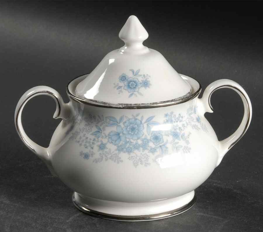 Trevianne Sugar Bowl & Lid by Gorham-1