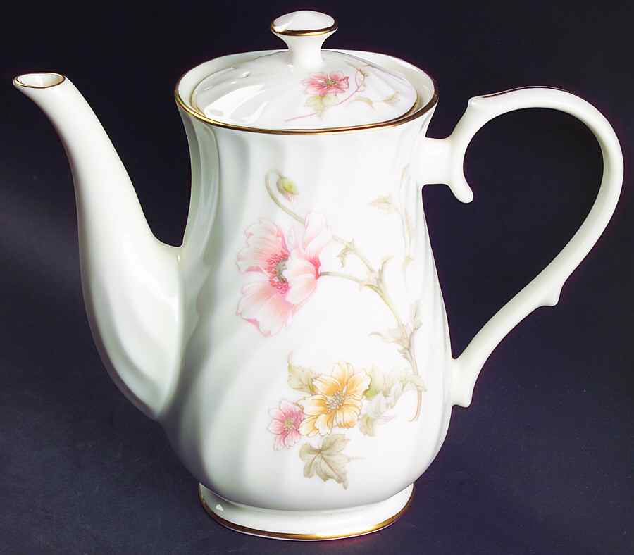 Trellis Coffee Pot & Lid by Gorham-1