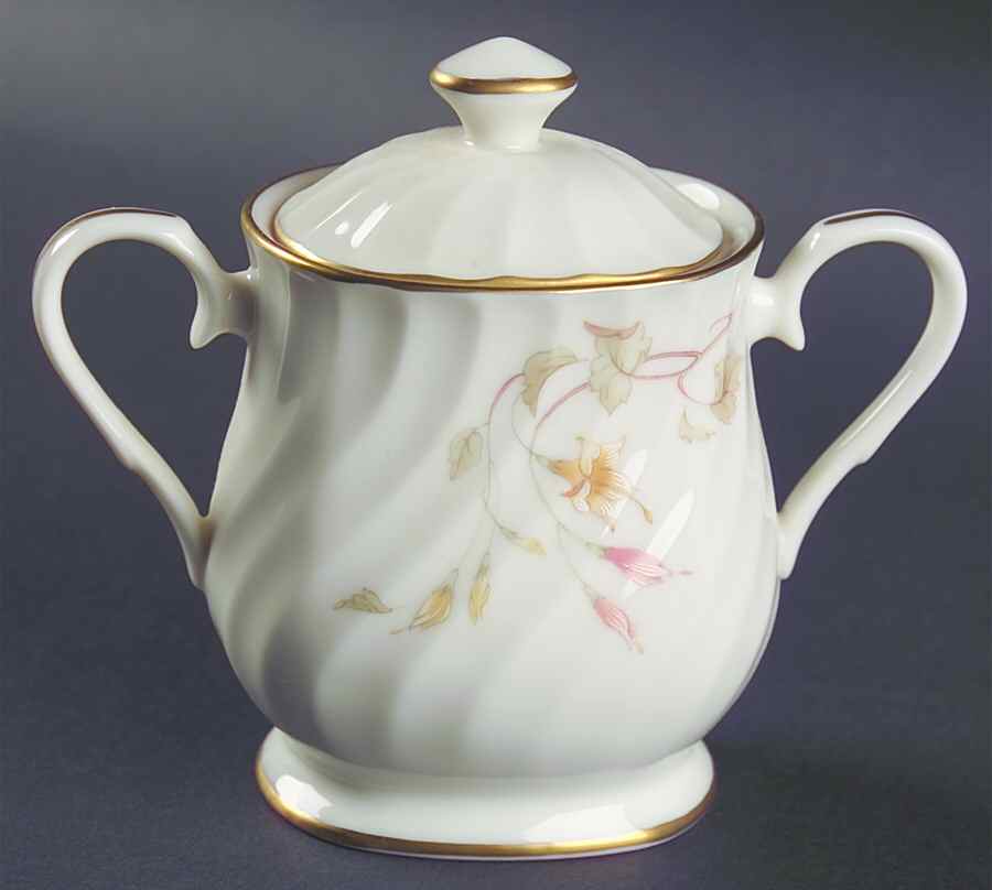 Trellis Sugar Bowl & Lid by Gorham-1