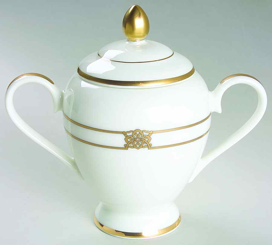 Triomphe Sugar Bowl & Lid by Gorham-1