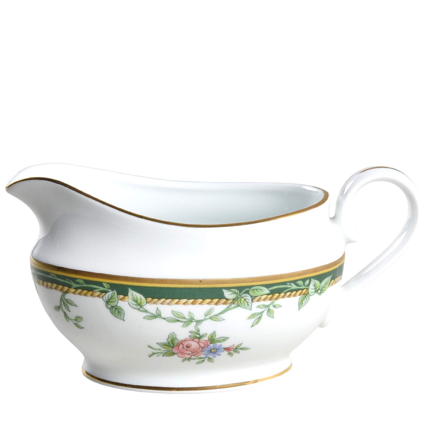 Valcourt Gold Gravy Boat by Gorham-1