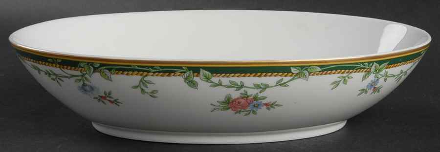 Valcourt Gold 10" Oval Vegetable Bowl by Gorham-1
