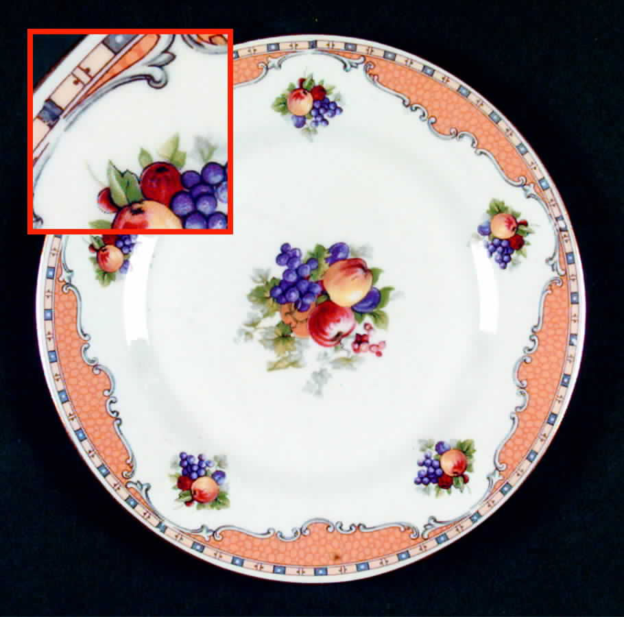 6355 Dessert/Pie Plate by Grosvenor-1