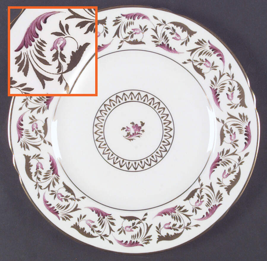 A487 Dinner Plate by Grosvenor-1