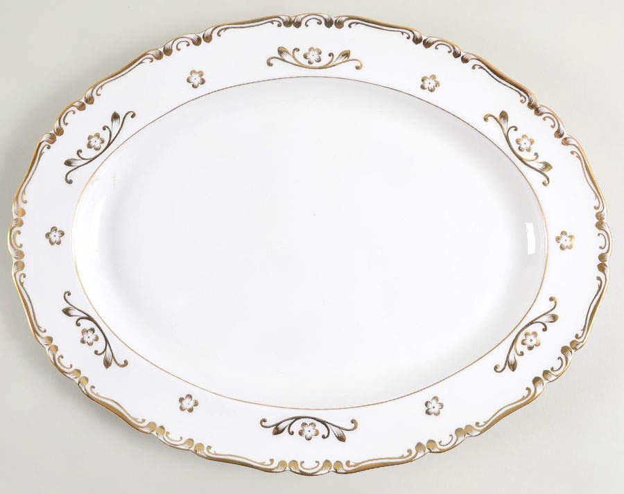 Caron 15" Oval Serving Platter by Grosvenor-1
