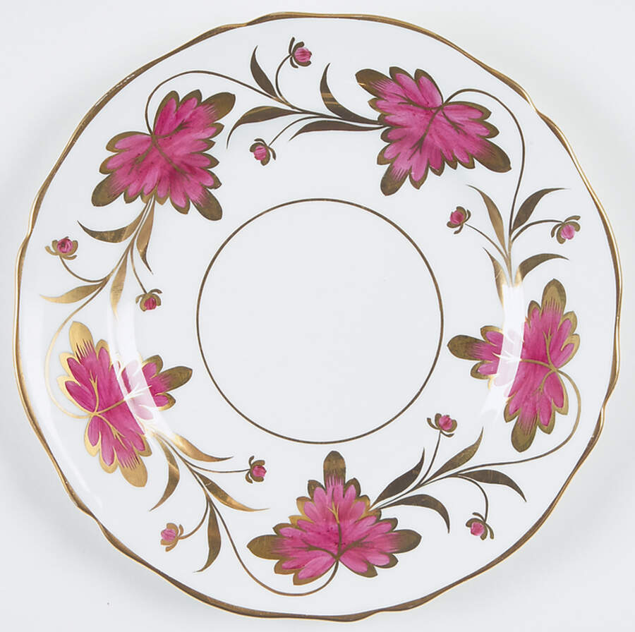 Culross Red Salad Plate by Grosvenor-1