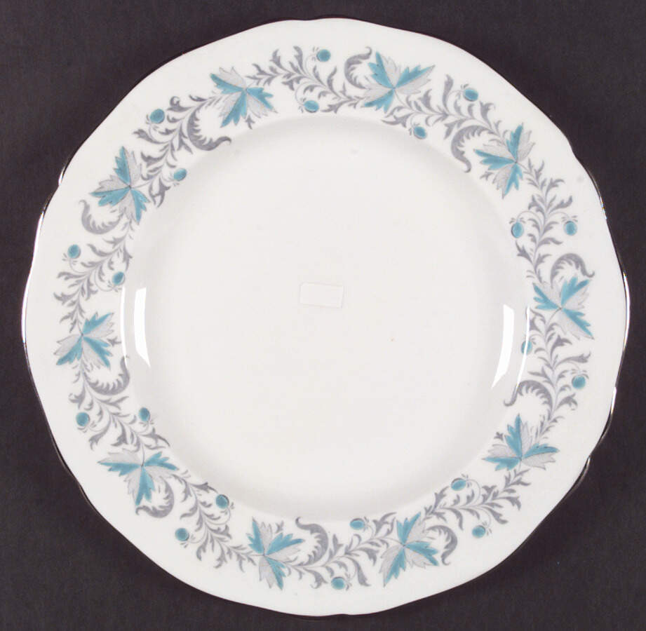 Debutante (Platinum Trim) Dinner Plate by Grosvenor-1