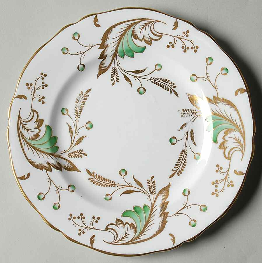 Emerald Bread & Butter Plate by Grosvenor-1