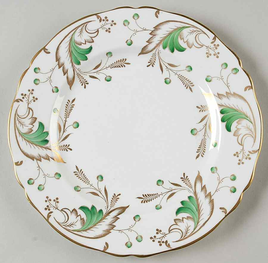 Emerald Salad Plate by Grosvenor-1