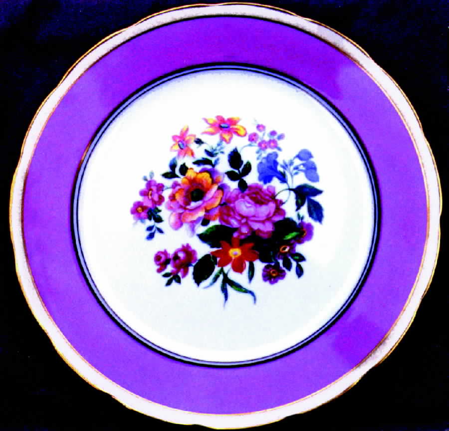 GRO4 Dessert/Pie Plate by Grosvenor-1