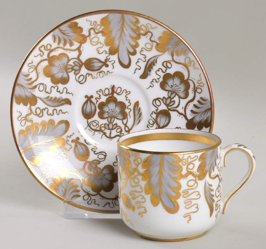 Inverness Flat Demitasse Cup & Saucer Set by Grosvenor-1