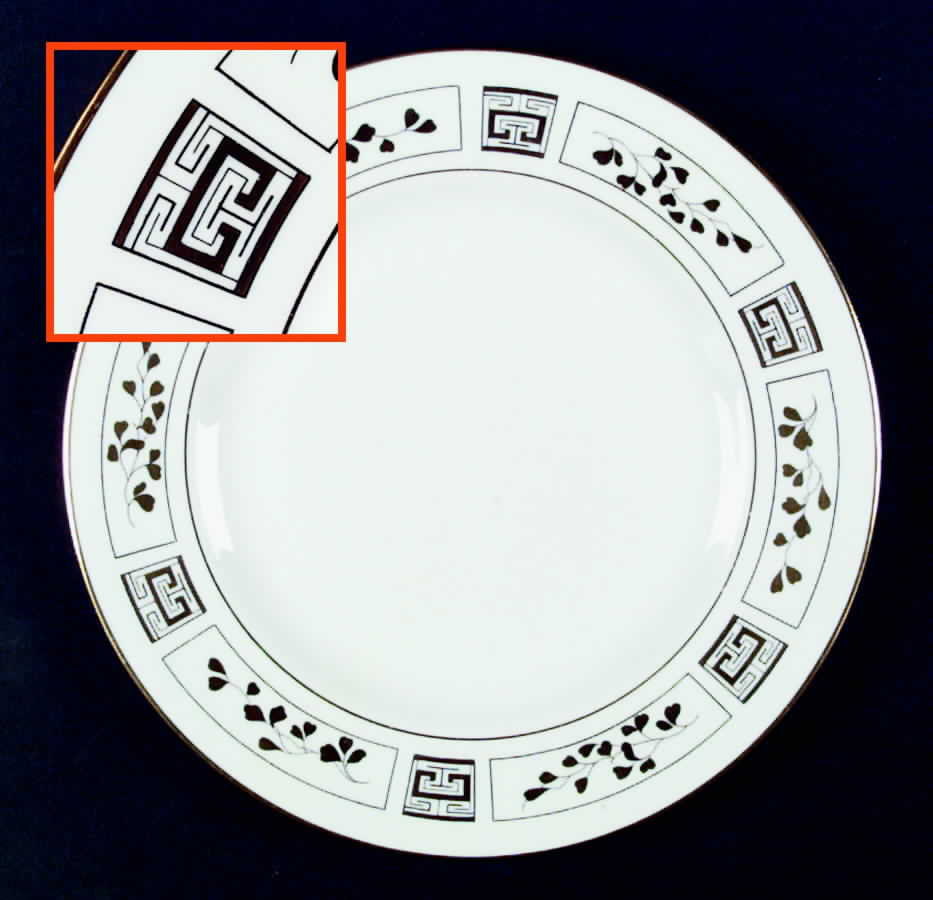 Mandarin Dinner Plate by Grosvenor-1