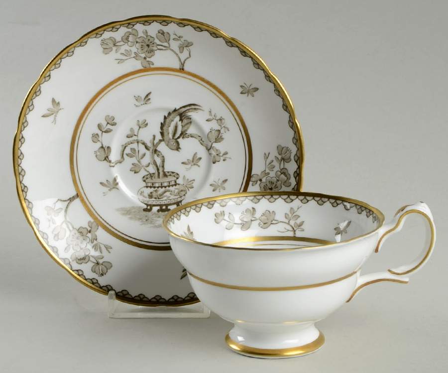 Ming Blossom Footed Cup & Saucer Set by Grosvenor-1