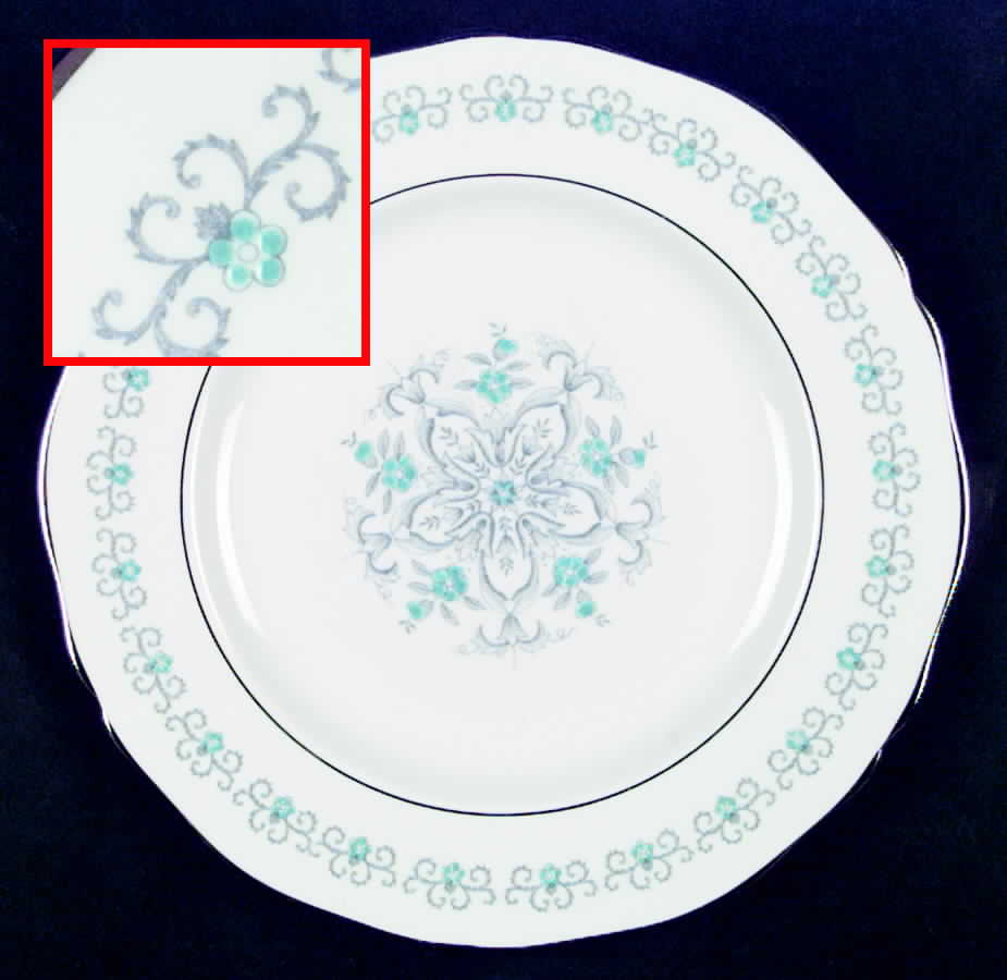 Mildred Louise Dinner Plate by Grosvenor-1