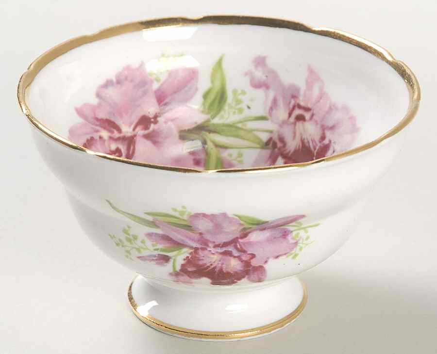 Orchid Open Sugar Bowl by Grosvenor-1