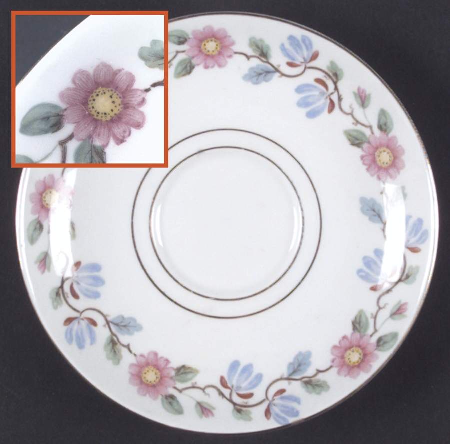 Tudor Rose Saucer by Grosvenor-1