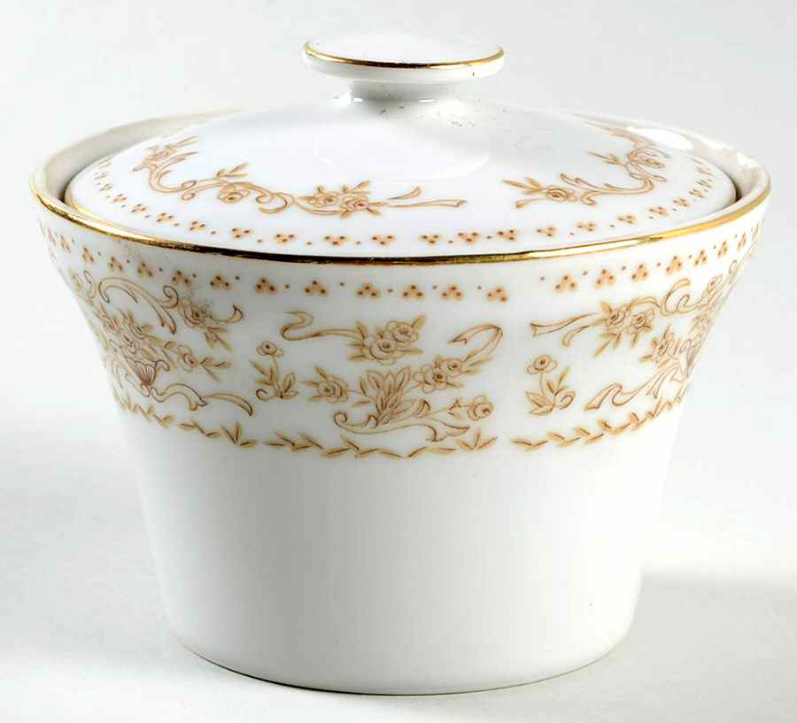 Aristocrat Sugar Bowl & Lid by Grantcrest-1