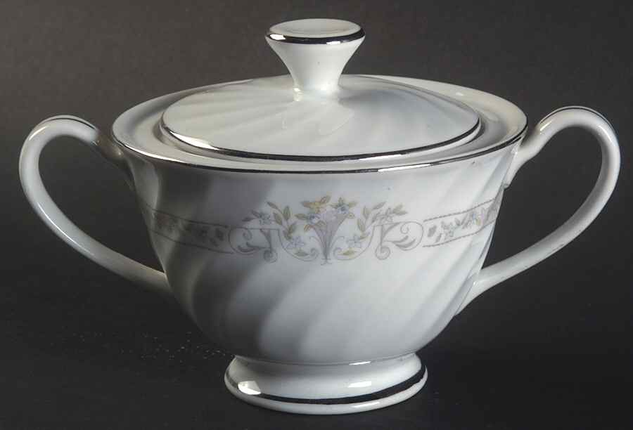Bouquet Sugar Bowl & Lid by Grantcrest-1