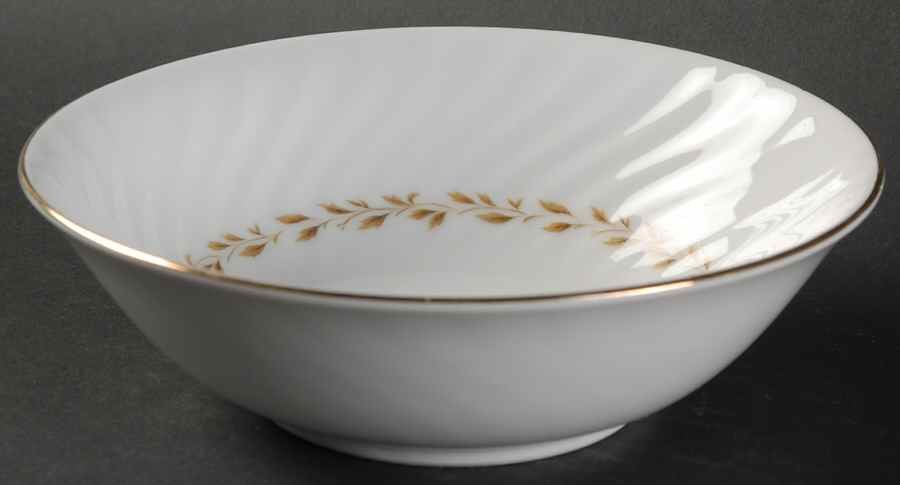 Golden Swirl Coupe Cereal Bowl by Grantcrest-1