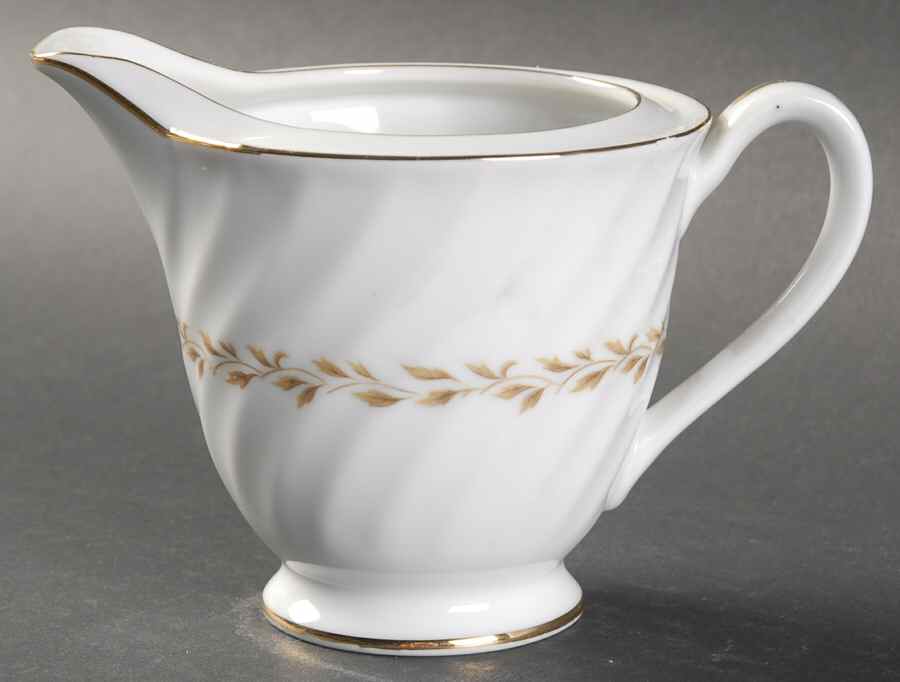 Golden Swirl Creamer by Grantcrest-1