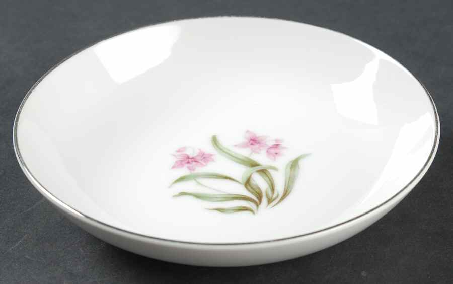 Pink Orchid Fruit/Dessert (Sauce) Bowl by Grantcrest-1
