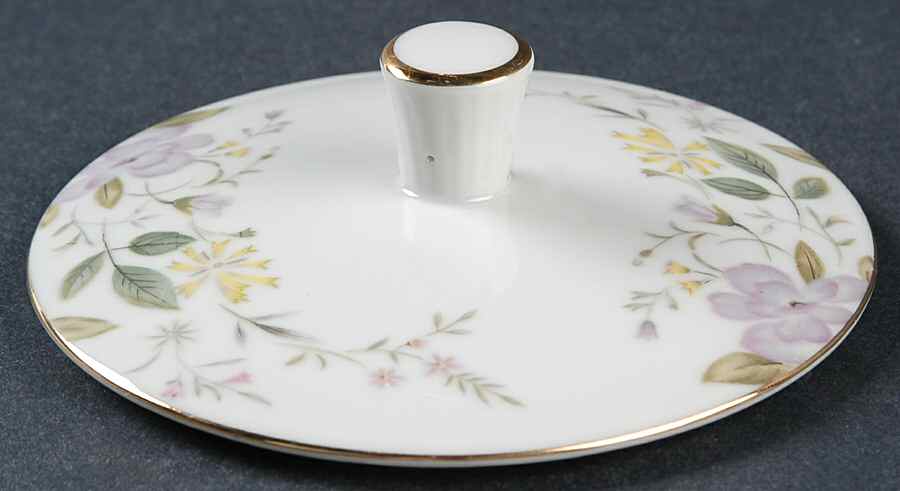 Spring Serenade Lid for Sugar Bowl by Grantcrest-1