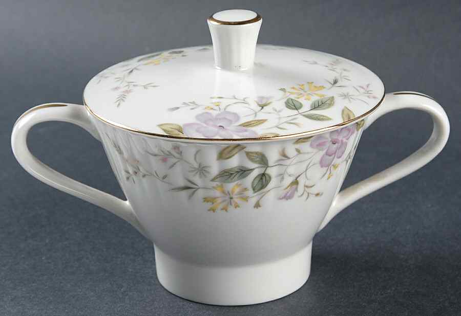 Spring Serenade Sugar Bowl & Lid by Grantcrest-1