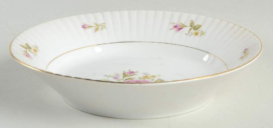 Victorian Rose Coupe Soup Bowl by Grantcrest-1
