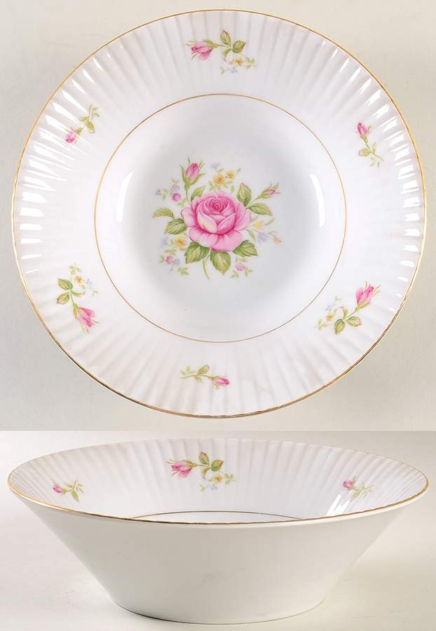 Victorian Rose 9" Round Vegetable Bowl by Grantcrest-1