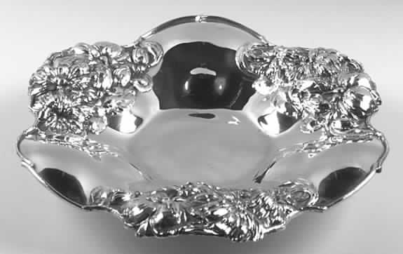 A3765M (Sterling, Hollowware) 12" Footed Cake Plate by Gorham Silver-1