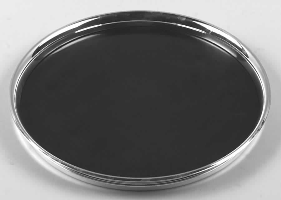 Sterling Hollowware Round Sterling Tray by Gorham Silver-1